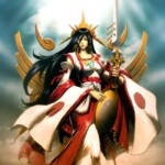Amaterasu diosa japonesa del sol mitología japonesa