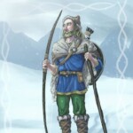 Ull dios del invierno mitología nórdica